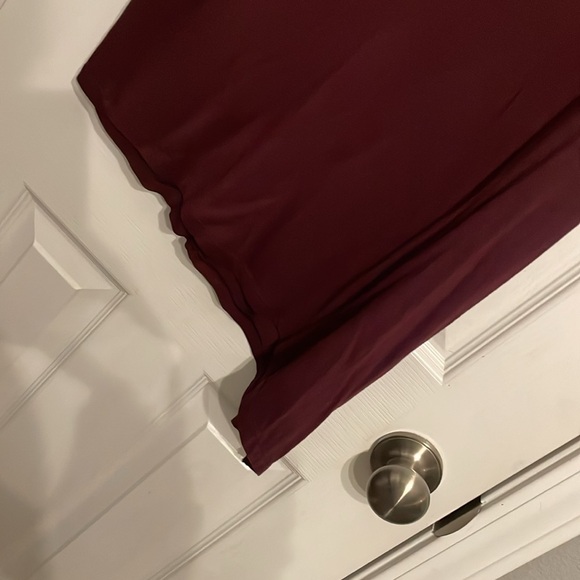 Athleta Asymmetrical Tank Top Womens xSmall Maroon - Picture 2 of 6